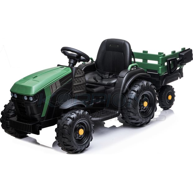Ηλεκτροκίνητο Τρακτέρ Με Καρότσα 12V - Πράσινο | Skorpion Wheels - 5248025