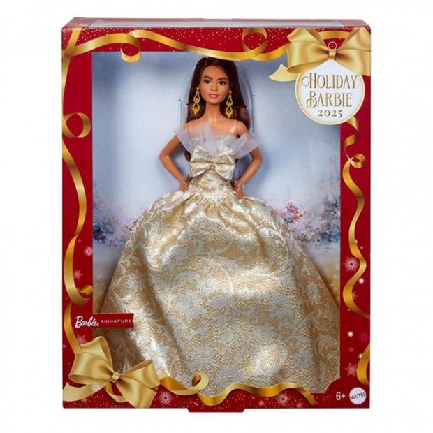 Barbie Συλλεκτική Κούκλα Holiday 2025 Λατίνα - JBH97