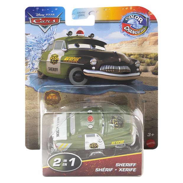 Cars Αυτοκινητάκια Χρωμοκεραυνοί - Sheriff - JBM66
