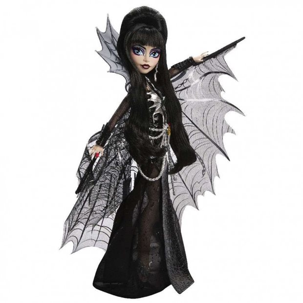 Monster High Skullector Συλλεκτική Κούκλα Elvira Mistress Of The Dark - HYV99