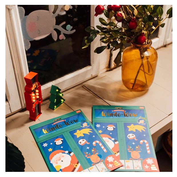Αυτοκόλλητα Παραθύρων Legami Christmas Windo-Wow 35Τμχ - WDS0002