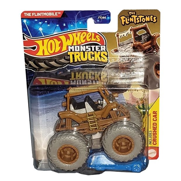 Όχημα Hot Wheels Μonster Truck Σε Τυχαίο Σχέδιο 1Τμχ - JDP95