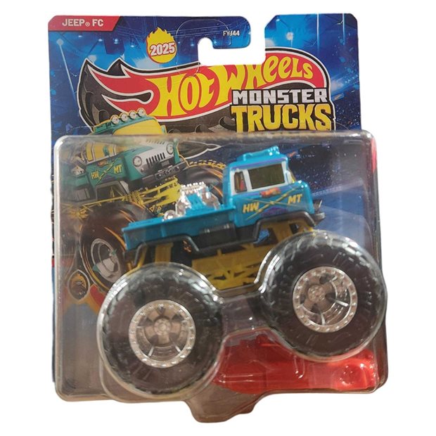 Όχημα Hot Wheels Μonster Truck Σε Τυχαίο Σχέδιο 1Τμχ - JDP95