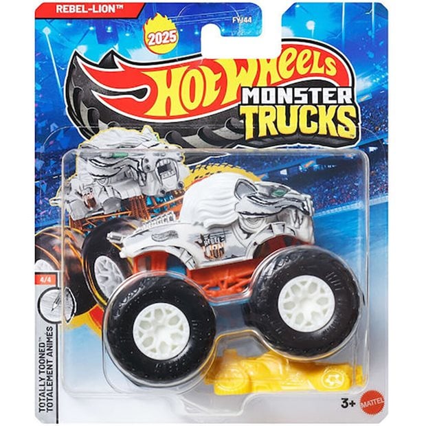 Όχημα Hot Wheels Μonster Truck Σε Τυχαίο Σχέδιο 1Τμχ - JDP95