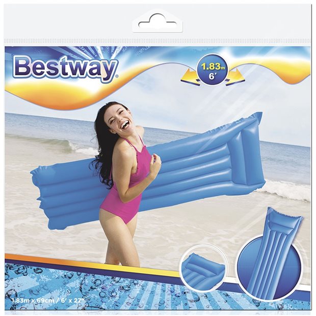 Φουσκωτό Στρώμα Μονόχρωμο - Bestway | 3 Χρώματα - 44007