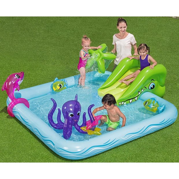 Φουσκωτή Πισίνα Fantastic Aquarium 239x206x86cm | Bestway - 53052