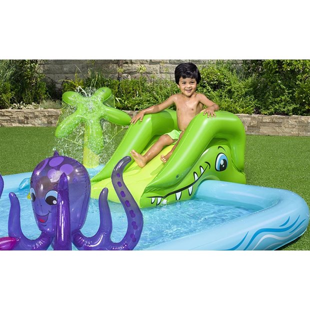 Φουσκωτή Πισίνα Fantastic Aquarium 239x206x86cm | Bestway - 53052