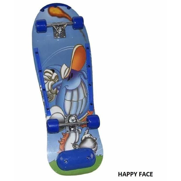 Τροχοσανίδα Skateboards Αθλοπαιδιά Πλήρης Φαρδιά Happy Face - 001.2004