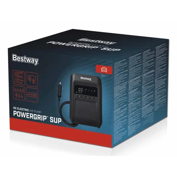 Hλεκτρική Αντλία Αέρα Power Grip SUP DC | Bestway - 62323
