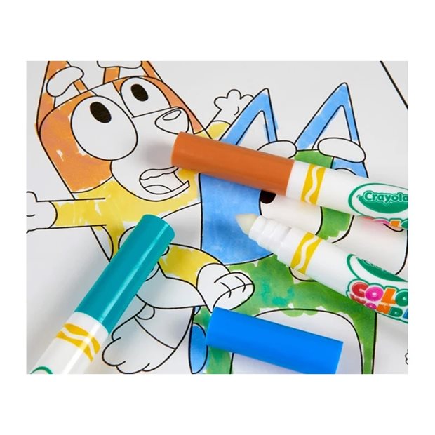 Σετ Ζωγραφικής Crayola Color Wonder Bluey - 75-4610