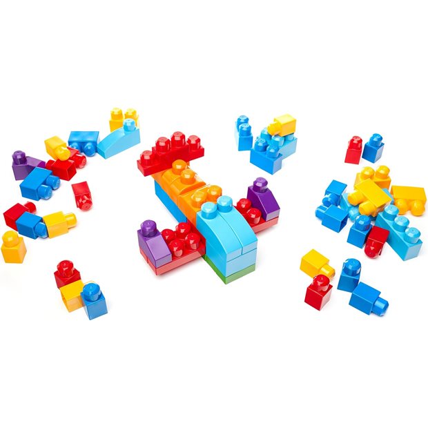Fisher Price Mega Bloks Τουβλακια Σε Τσαντα 60pcs - DCH55