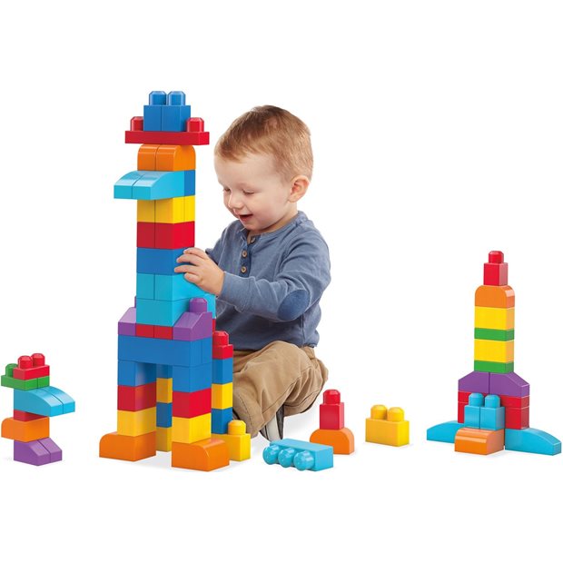 Fisher Price Mega Bloks Τουβλακια Σε Τσαντα 60pcs - DCH55