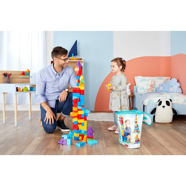 Fisher Price Mega Bloks Τουβλακια Σε Τσαντα 60pcs - DCH55