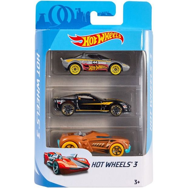 Mattel Hot Wheels Αυτοκινητακια Σετ Των 3 - K5904