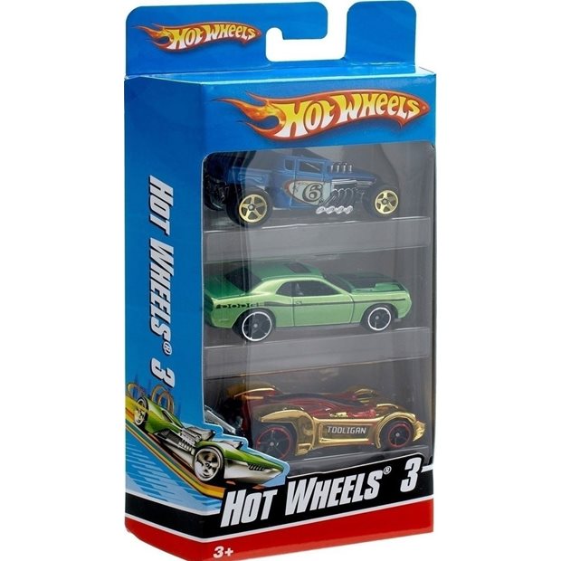 Mattel Hot Wheels Αυτοκινητακια Σετ Των 3 - K5904