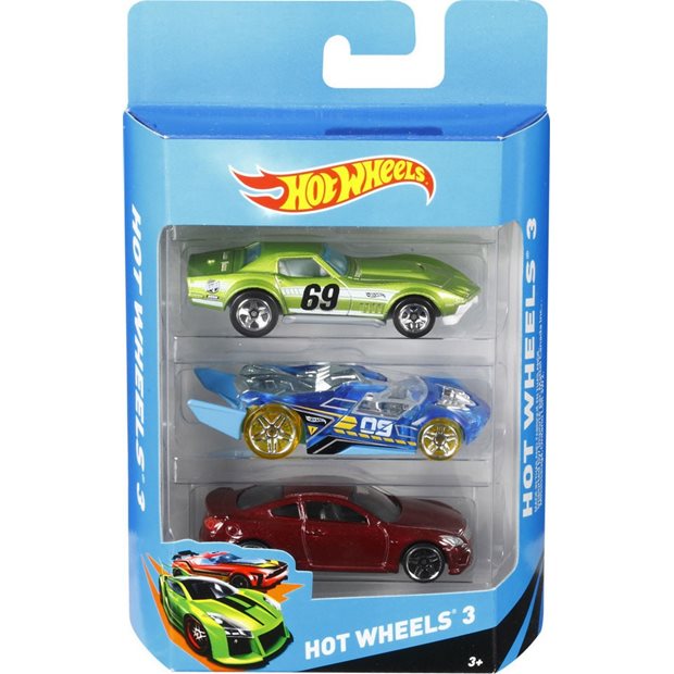Mattel Hot Wheels Αυτοκινητακια Σετ Των 3 - K5904