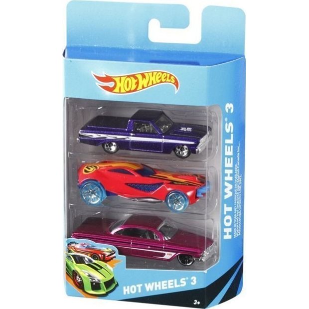Mattel Hot Wheels Αυτοκινητακια Σετ Των 3 - K5904