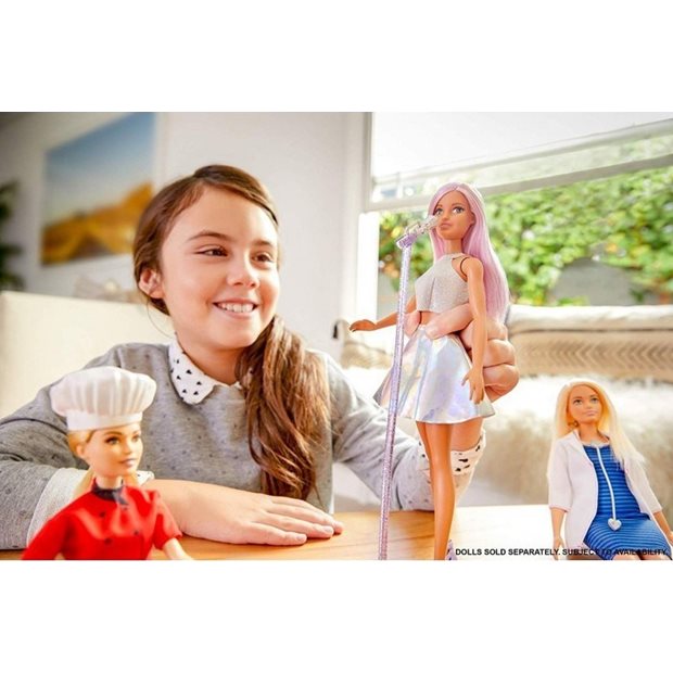 Barbie Pop Star Με Μικροφωνο - FXN98