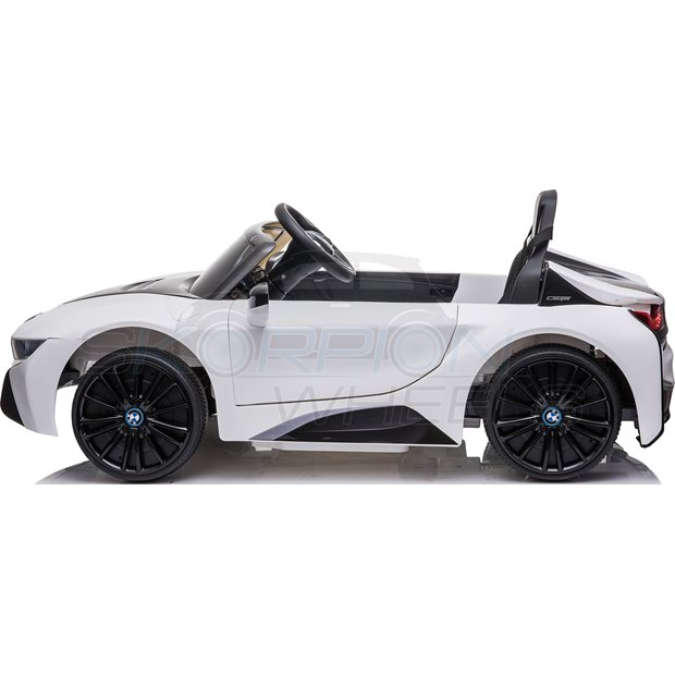 Ηλεκτροκίνητο Αυτοκίνητο BMW i8 Original License 12V - Λευκό | Skorpion Wheels - 5246002