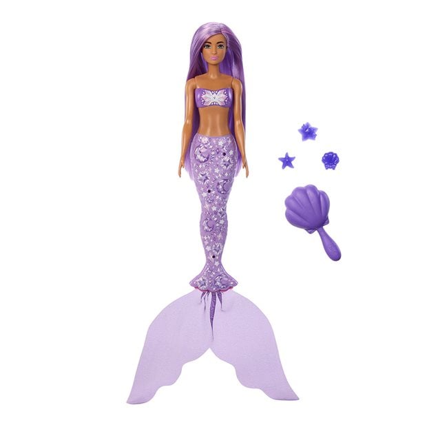 Mattel Barbie Color Reveal - Γοργόνες 4 Σχεδια - JMW61