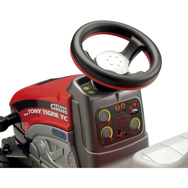 Πεταλοκινητο Τρακτερ Peg Perego Mini Tony Tigre Tc Με Καροτσα - CD0529