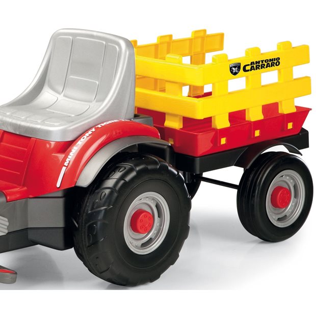 Πεταλοκινητο Τρακτερ Peg Perego Mini Tony Tigre Tc Με Καροτσα - CD0529