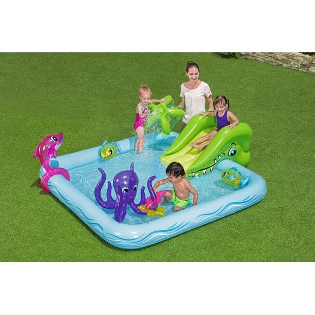 Φουσκωτή Πισίνα Fantastic Aquarium 239x206x86cm | Bestway - 53052