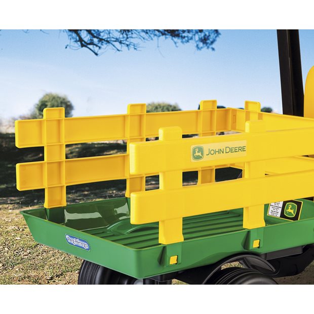 Τρέιλερ Peg Perego John Deere Stake - Side Πράσινο - TR0941