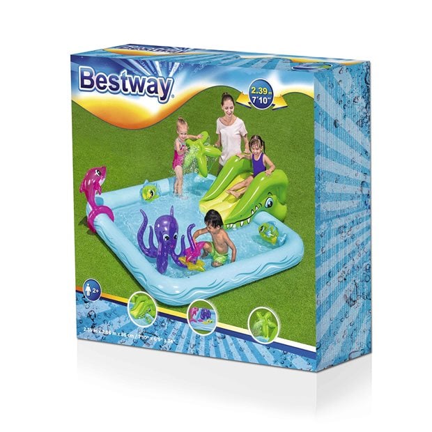 Φουσκωτή Πισίνα Fantastic Aquarium 239x206x86cm | Bestway - 53052