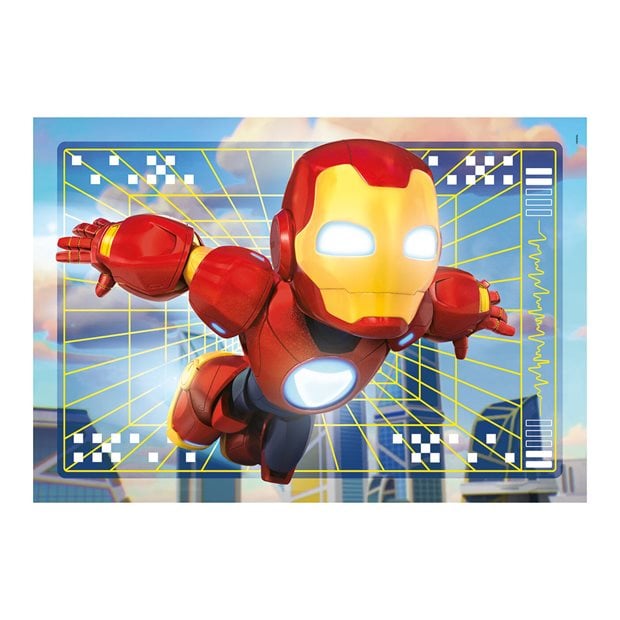 Παζλ 2x20pcs Supercolor IronMan And His Awesome Friends - 1200-24828