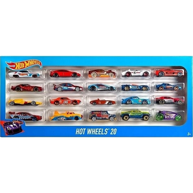Hot Wheels Αυτοκινητακια Σετ 20 Mattel - H7045