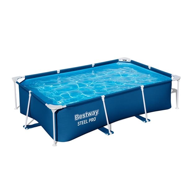 Πισίνα Steel Pro Rectangle 259x170x61cm | Bestway - 56403