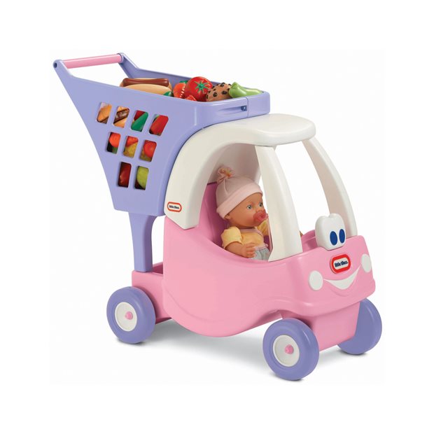Little Tikes Cozy Coupe Princess Καλάθι Αγορών Ροζ - 170317-PE13