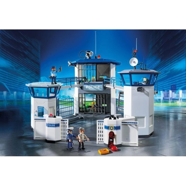 Playmobil City Action Αρχηγείο Αστυνομίας Και Φυλακή Ασφαλείας - 6919