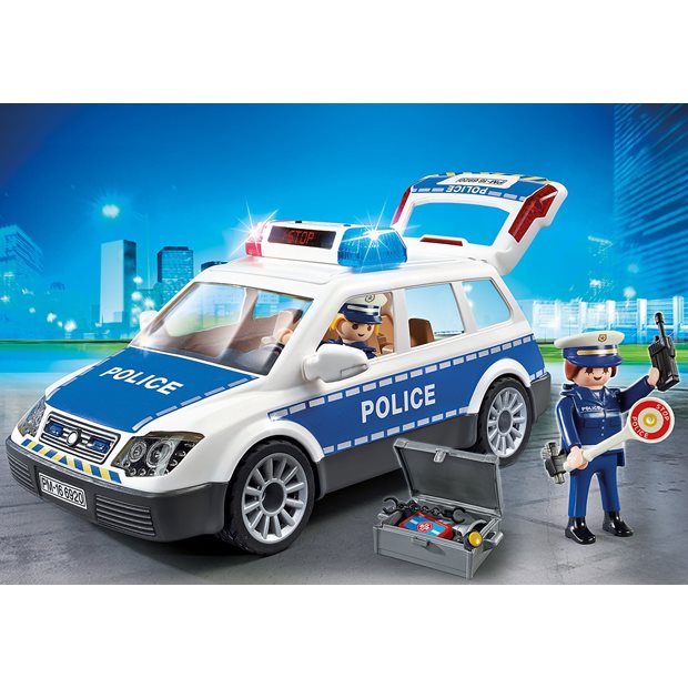 Playmobil City Action Περιπολικό Όχημα Με Φάρο Και Σειρήνα - 6920