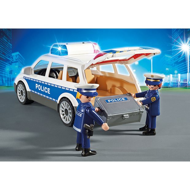 Playmobil City Action Περιπολικό Όχημα Με Φάρο Και Σειρήνα - 6920