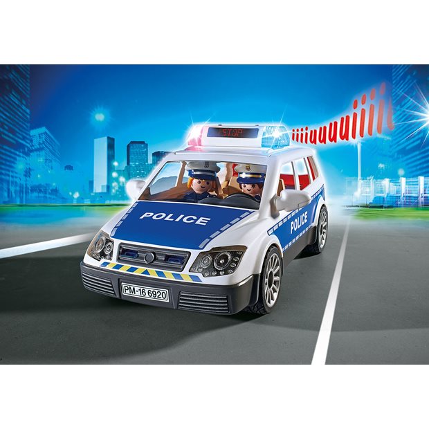 Playmobil City Action Περιπολικό Όχημα Με Φάρο Και Σειρήνα - 6920