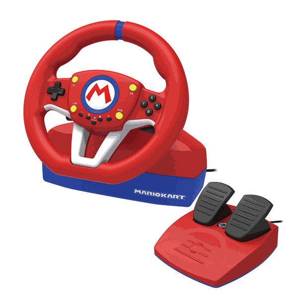 Τιμονιέρα Με Πετάλια Mario Kart Racing Wheel Pro Mini Για Nintendo Switch - NSW-204U