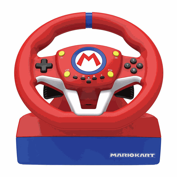 Τιμονιέρα Με Πετάλια Mario Kart Racing Wheel Pro Mini Για Nintendo Switch - NSW-204U