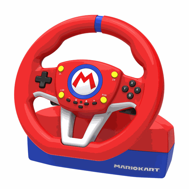 Τιμονιέρα Με Πετάλια Mario Kart Racing Wheel Pro Mini Για Nintendo Switch - NSW-204U