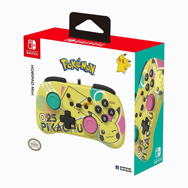 Ενσύρματο Χειριστήριο Horipad Mini Pikachu Pop Για Nintendo Switch - NSW-278U