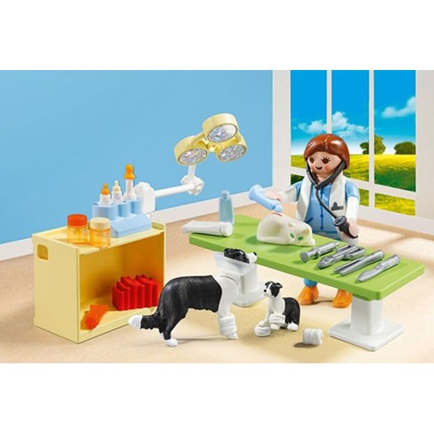 Playmobil City Life Βαλιτσάκι Κτηνιατρείο - 5653