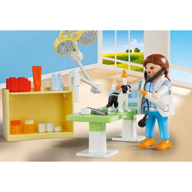 Playmobil City Life Βαλιτσάκι Κτηνιατρείο - 5653
