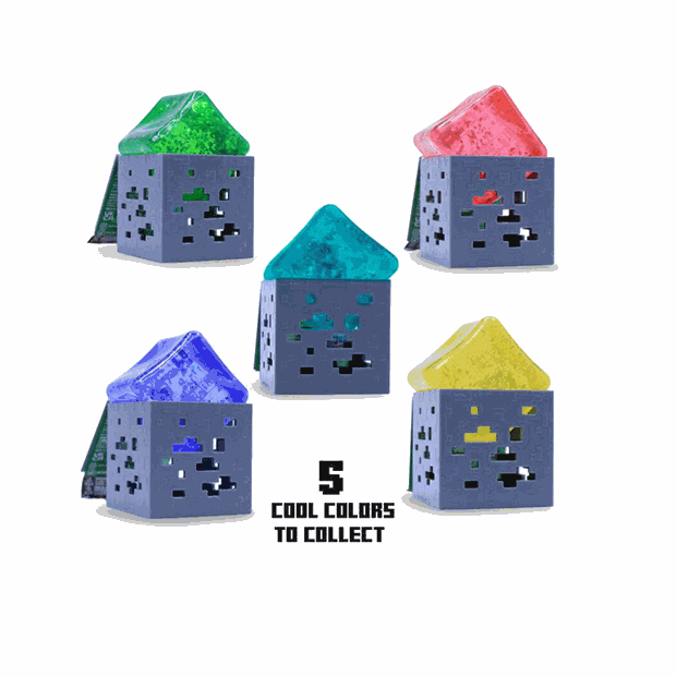 Minecraft Κύβος Jelly Squish Σε 5 Σχέδια 1Τμχ - 10517017