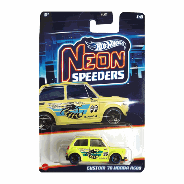 Ηot Wheels Αυτοκινητάκια Neon Speeders Σε Διάφορα Σχέδια - HLH72