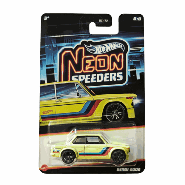 Ηot Wheels Αυτοκινητάκια Neon Speeders Σε Διάφορα Σχέδια - HLH72