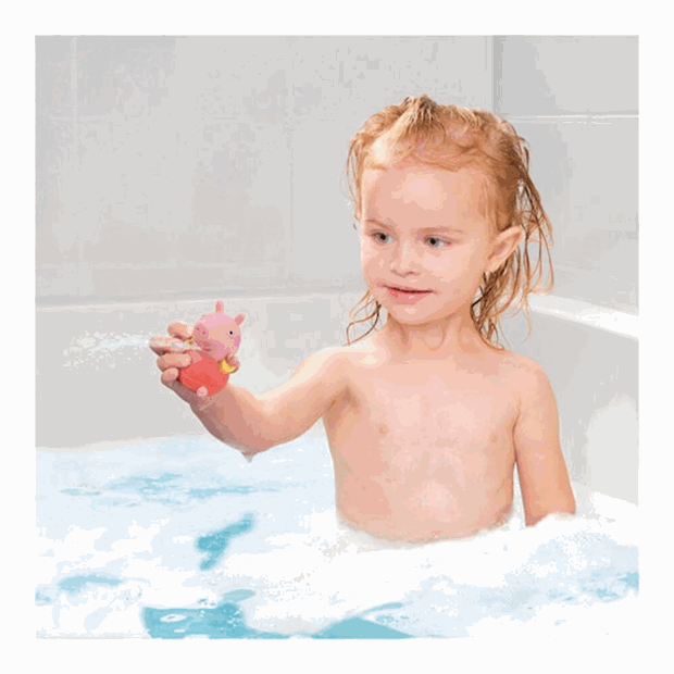 Παιχνίδι Μπάνιου Οικογένεια Peppa Pig Squirters Friends - 1000-73105