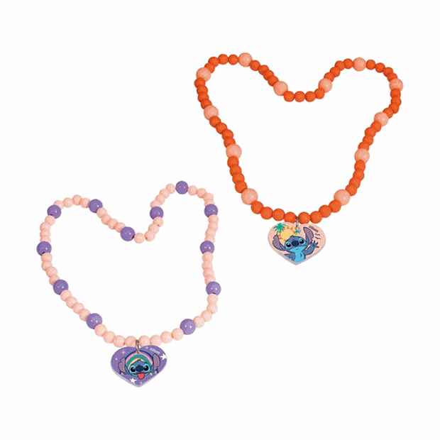 Παιδική Βούρτσα Με Κολιέ Stitch Σε 2 Σχέδια - 1027-64248