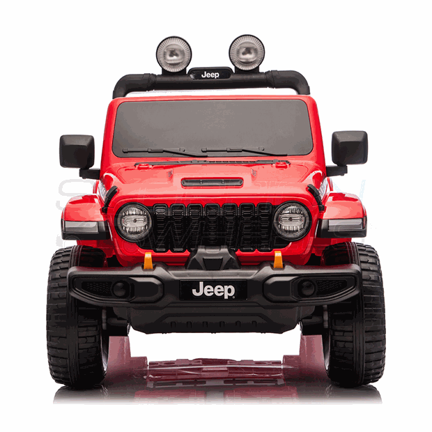 Ηλεκτροκίνητο Αυτοκίνητο Jeep Wrangler Rubicon Original License 12V - Κόκκινο | Skorpion Wheels - 5247052