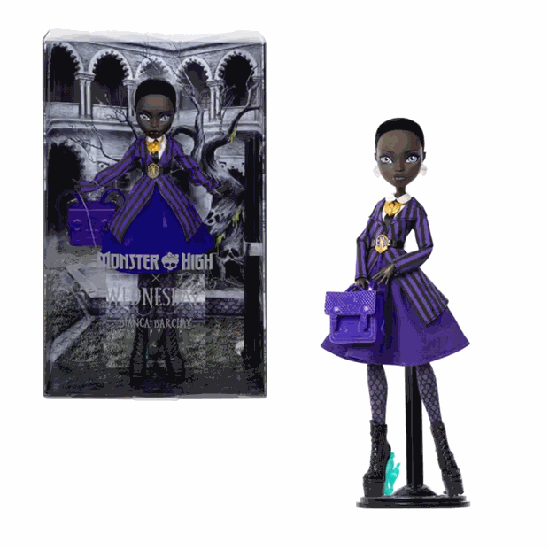 Κούκλα Συλλεκτική Monster High X Wednesday Bianca Barclay - JDR71